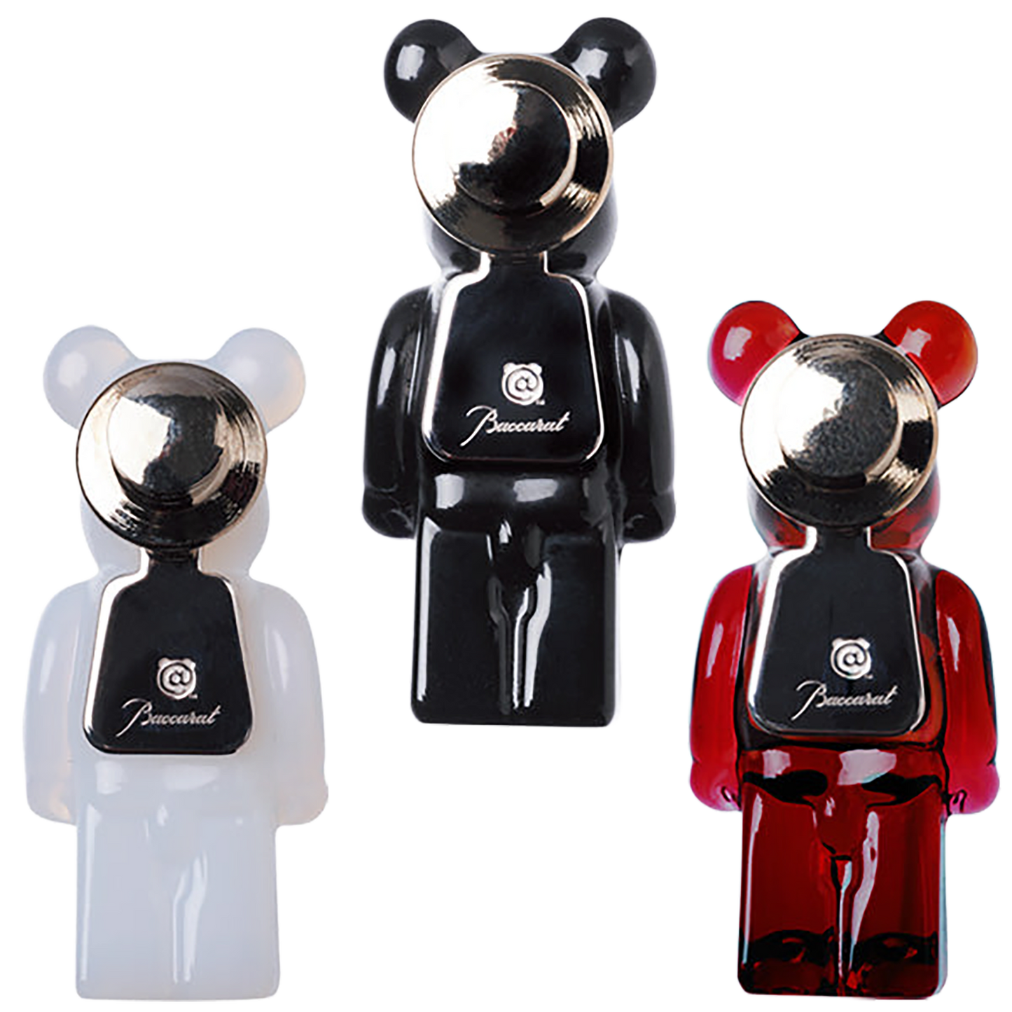 Baccarat BE@RBRICK 胸针