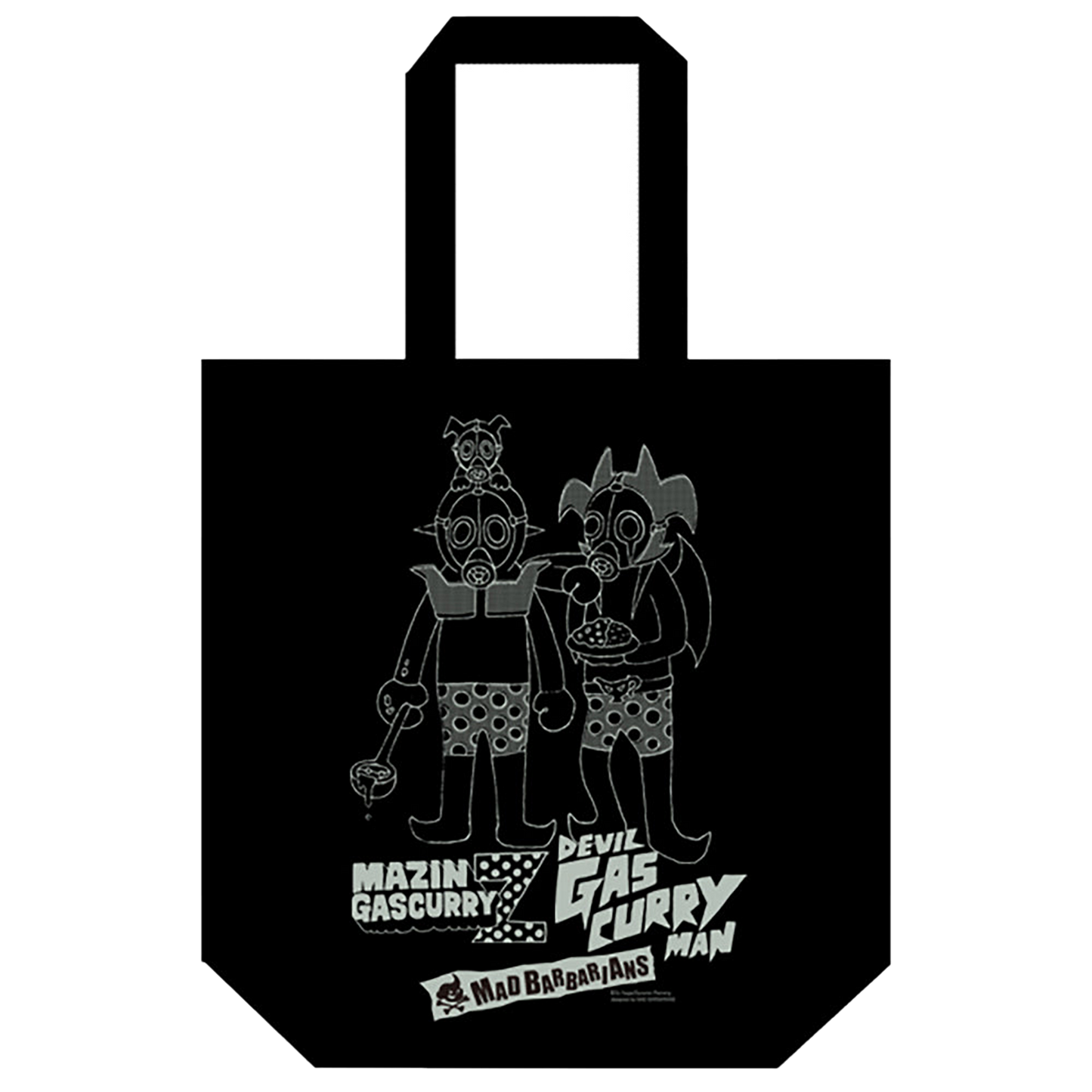 MAZIN GASCURRY Z & DEVIL GASCURRY MAN ON THE BEACH トートバッグ