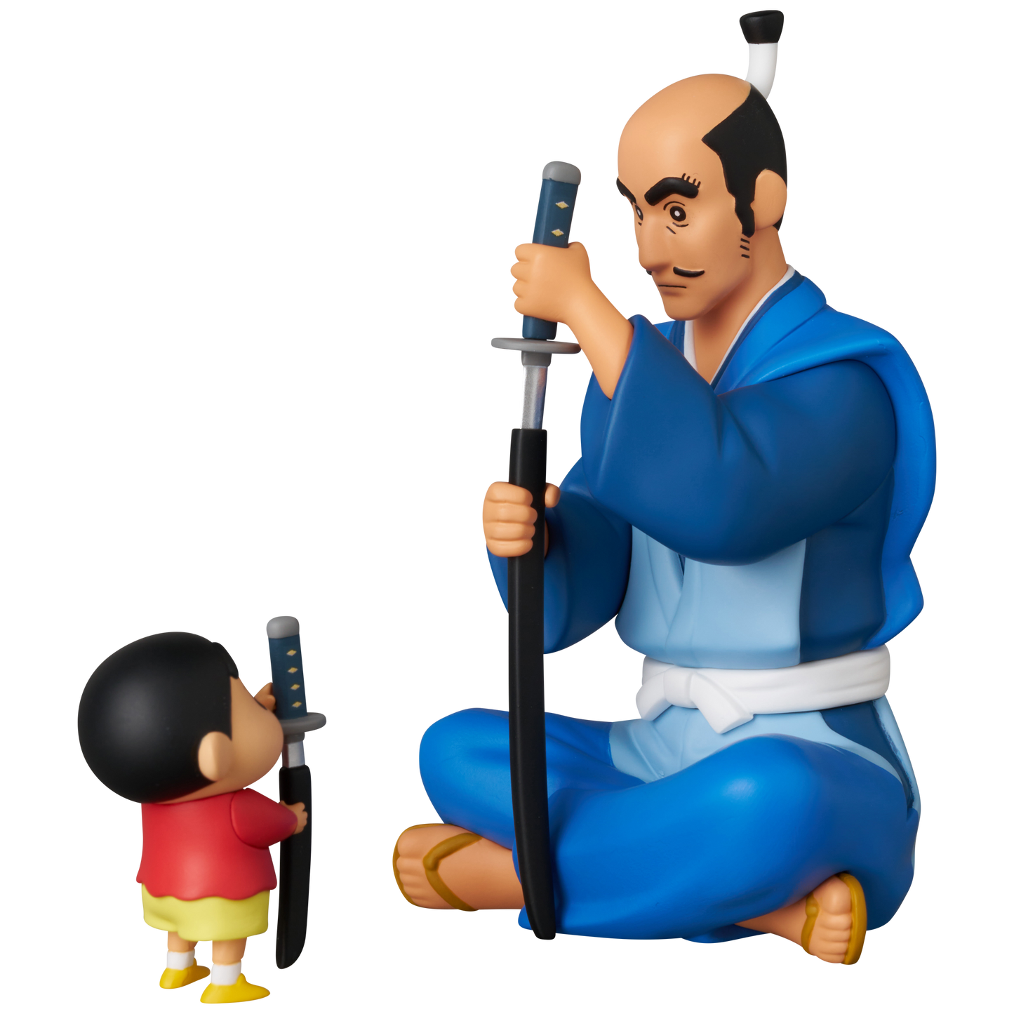 UDF CRAYON Shin-chan Series5 Samurai's kinchou (Matabee and Shin-chan)