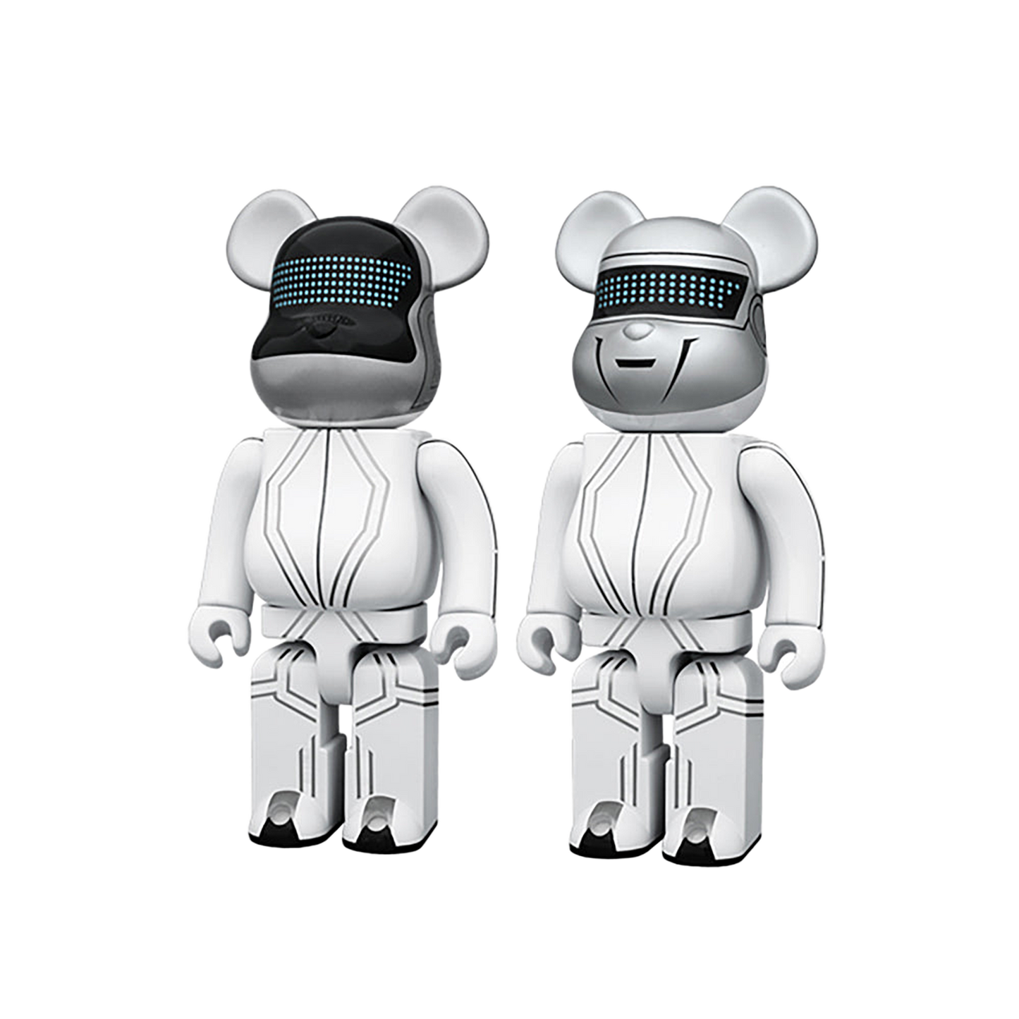 BE@RBRICK 400% DAFT PUNK(TRON LEGACY Ver.)2 PACK