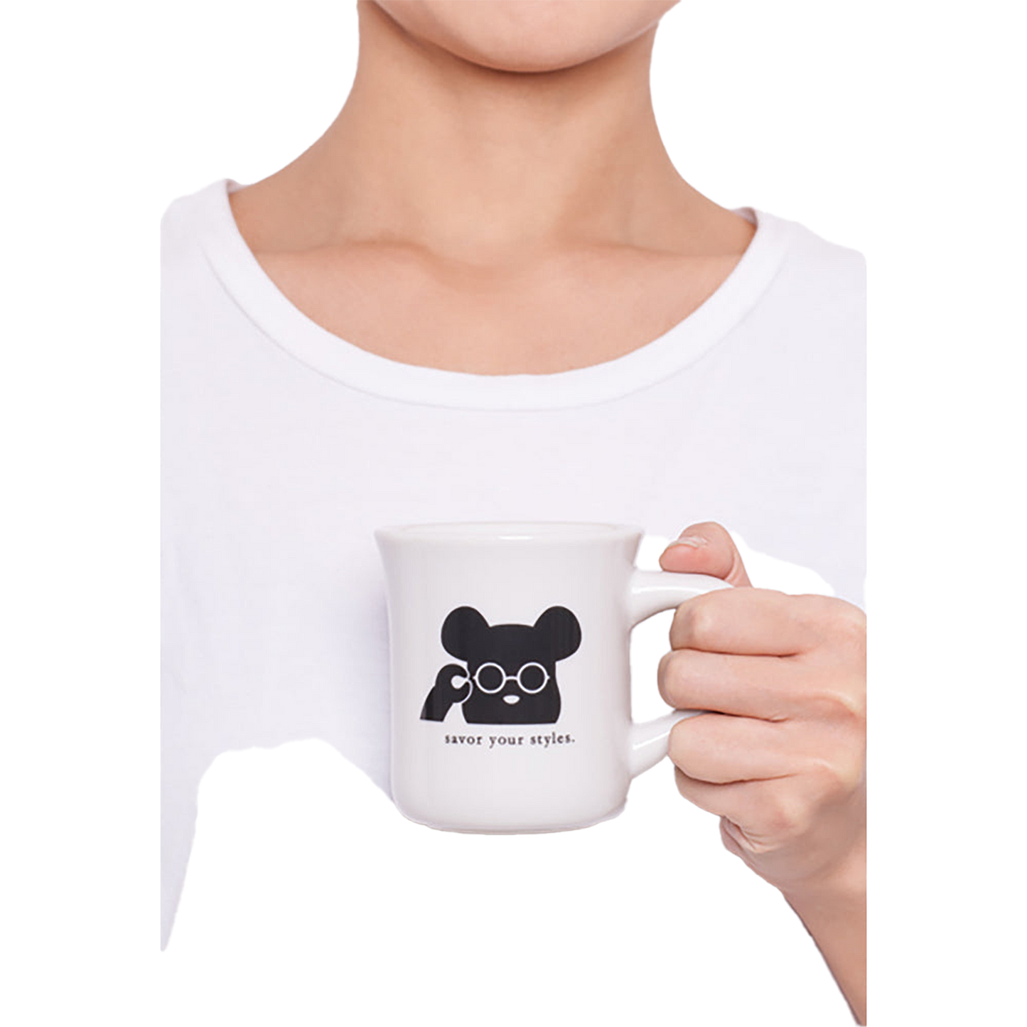 BE@RBRICK rim of jins MUG