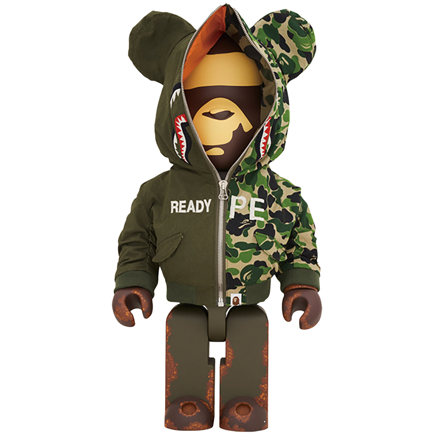 BE@RBRICK READYMADE × A BATHING APE(R) 1000%