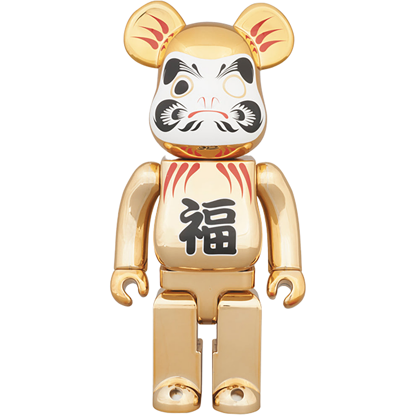 BE@RBRICK 達磨 金メッキ 400%