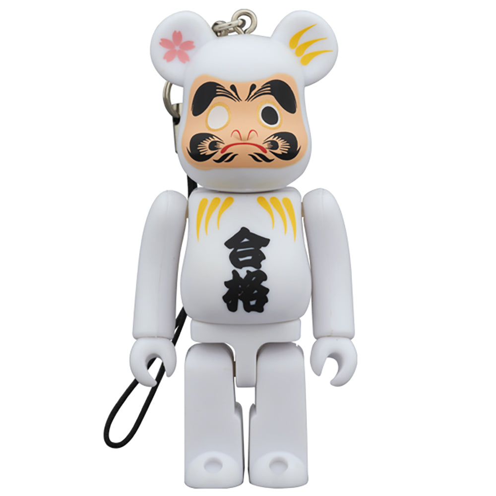 BE@RBRICK 達磨 合格祈願 紅・白 100%_2