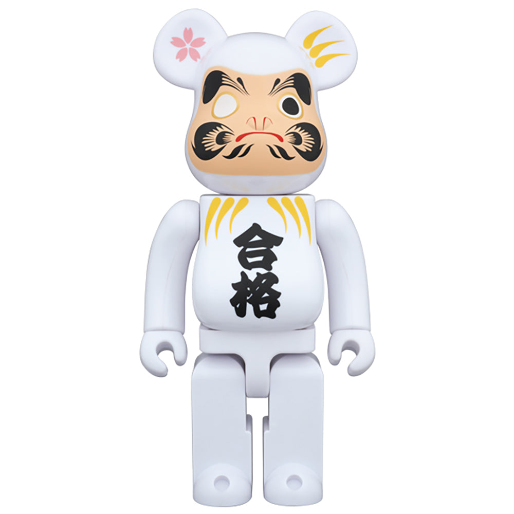 BE@RBRICK 達磨 合格祈願 紅・白 400%_2