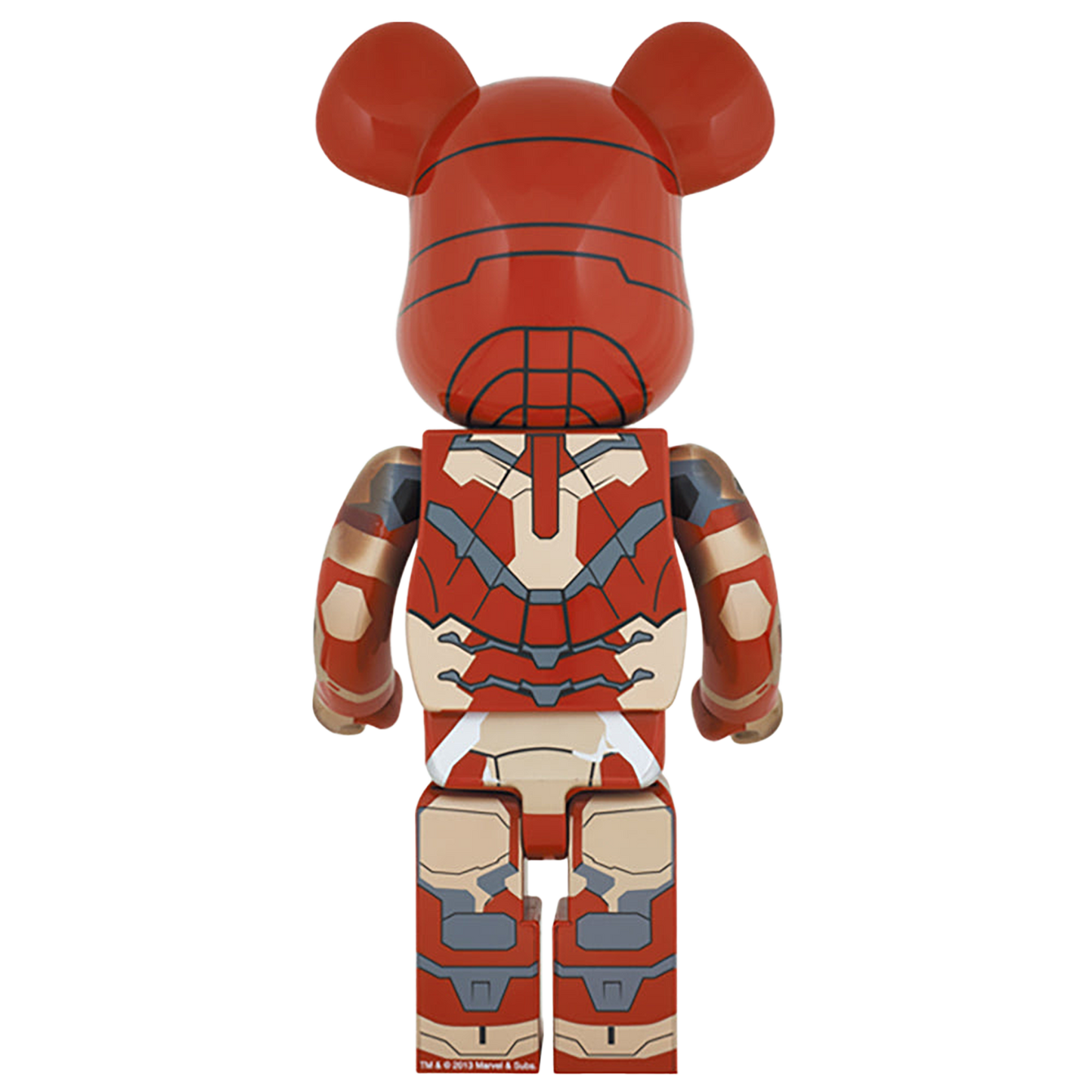 BE@RBRICK IRON MAN MARK XLII(42)
DAMAGE Ver. 1000%