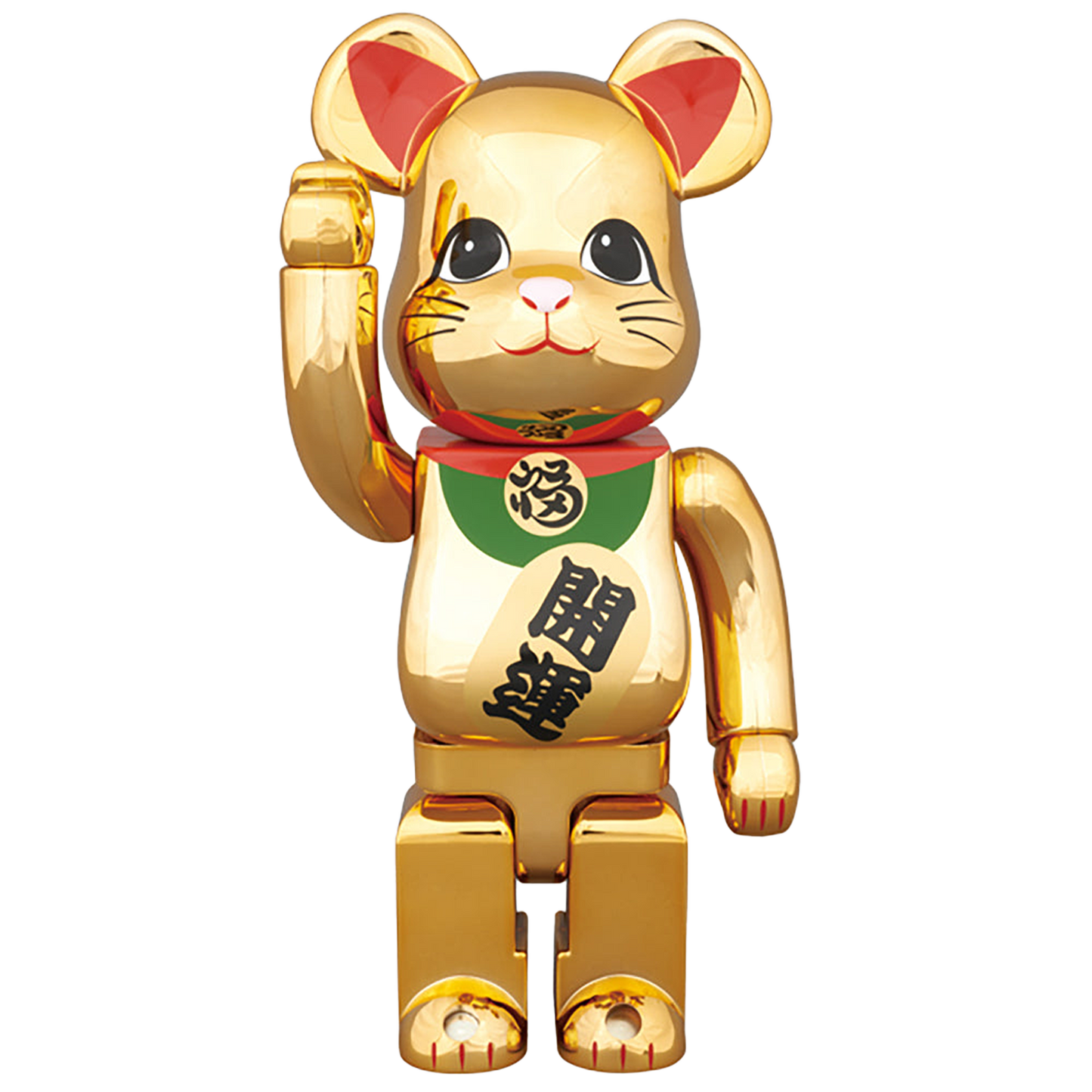 BE@RBRICK 招き猫 金メッキ 参 400%
