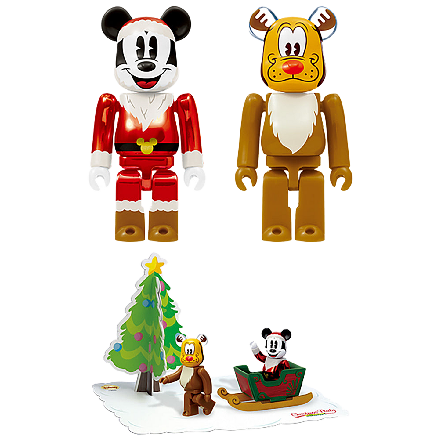 Disney Christmas Party BE@RBRICK Happyくじ