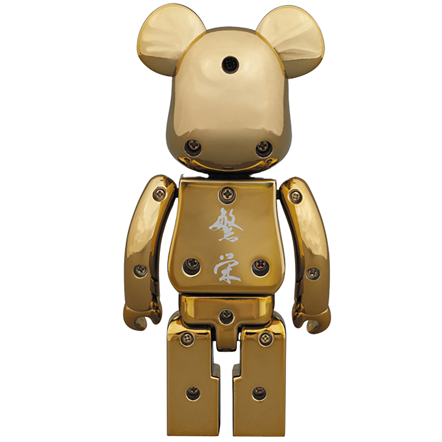 BE@RBRICK 超合金 mastermind JAPAN 2pack SILVER STRIPE & CHROME GOLD