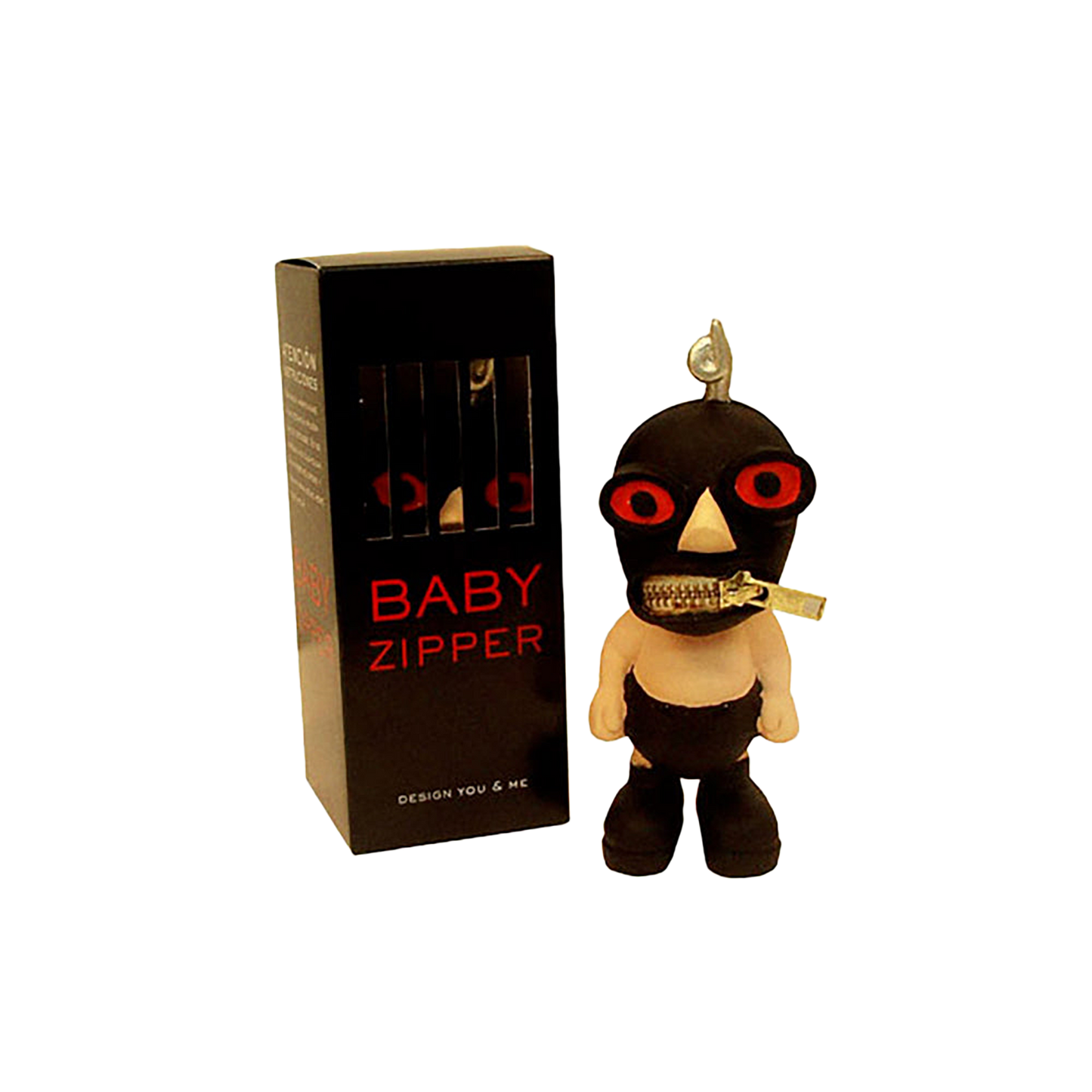 RUBBER TOY ESCLAVOBABY ZIPPER