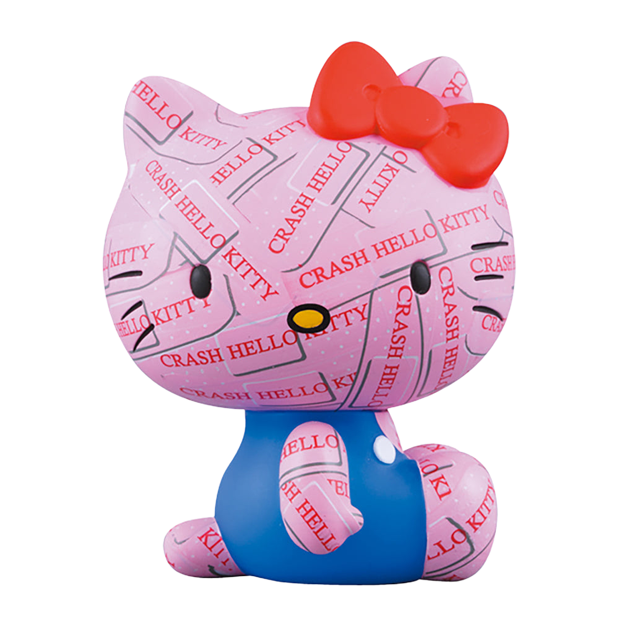 CRASH HELLO KITTY クラッシュハローキティ 根付け VCD CRASH HELLO KITTY | MEDICOM TOY OFFICIAL STORE