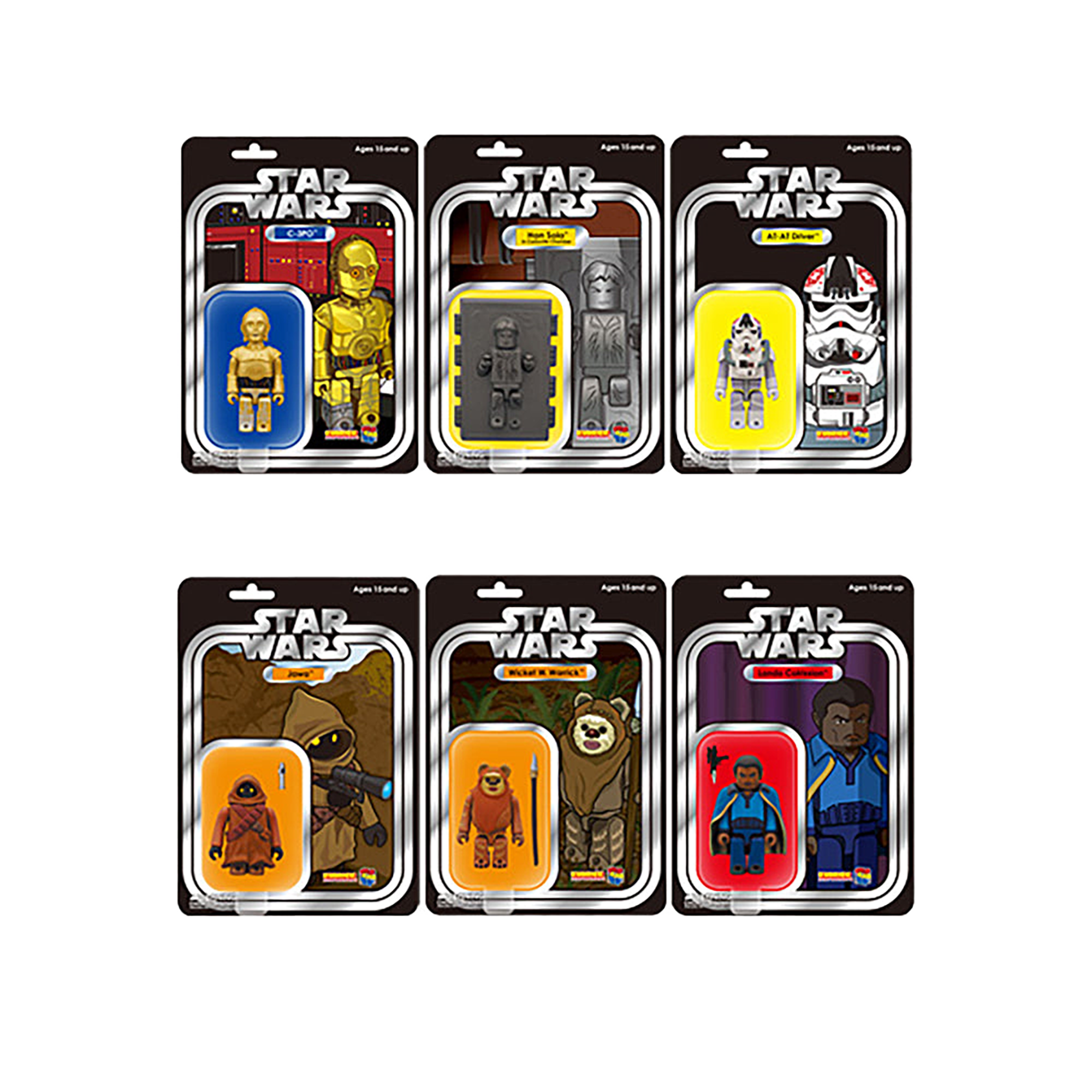 スター・ウォーズ キューブリック シリーズ3 6パック セット
