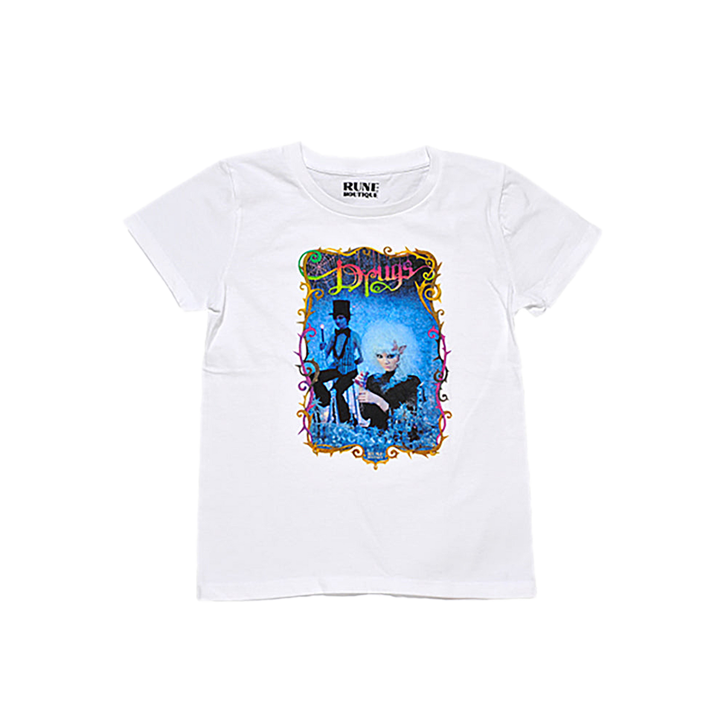 RUNE BOUTIQUE フォトTシャツ DRUGS