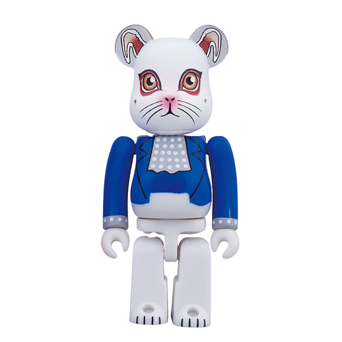 キューブリック マッドハッター(ブルージャケットver.) & ベアブリック ホワイトラビット セット