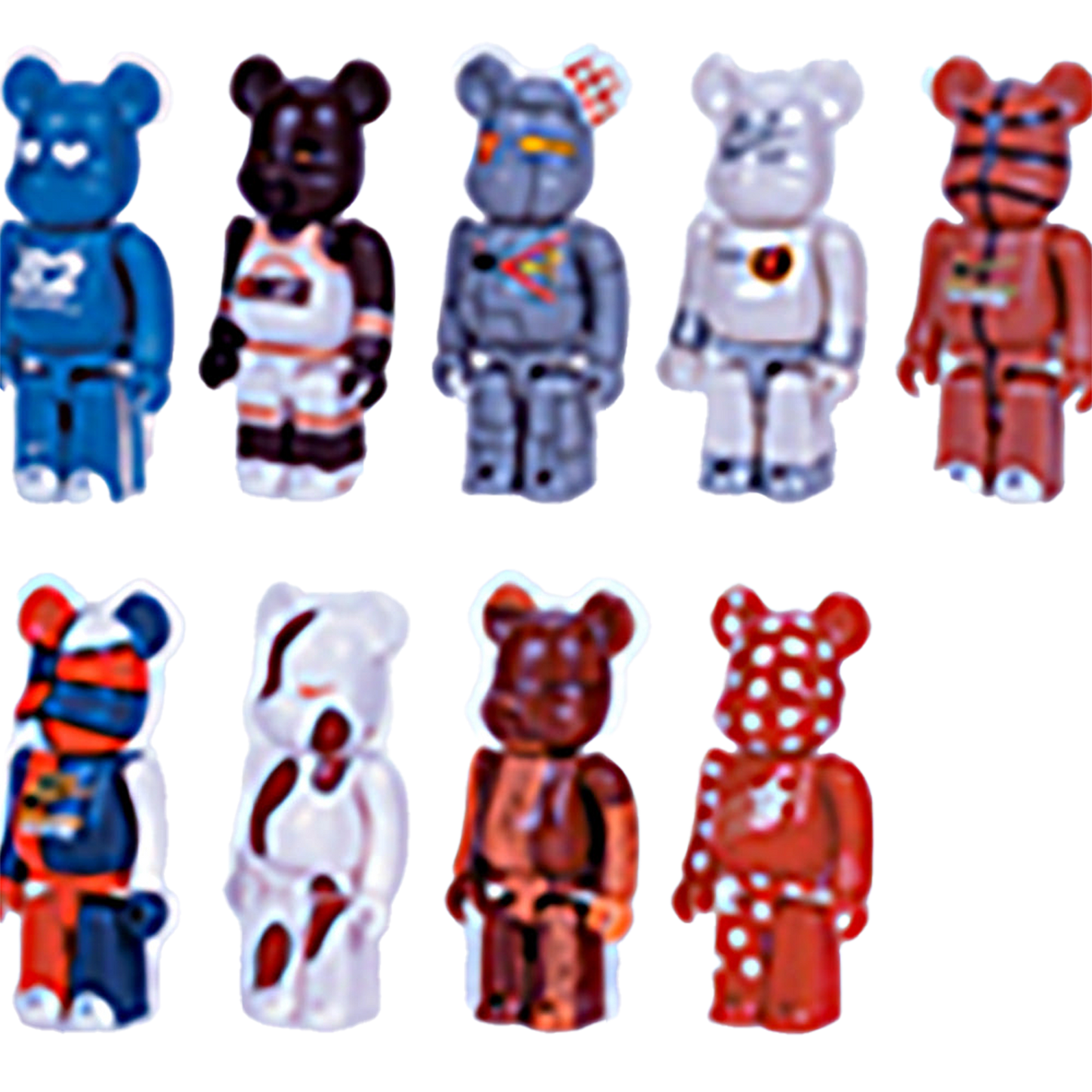 BE@R FORCE ONE BE@RBRICK(10体セット)