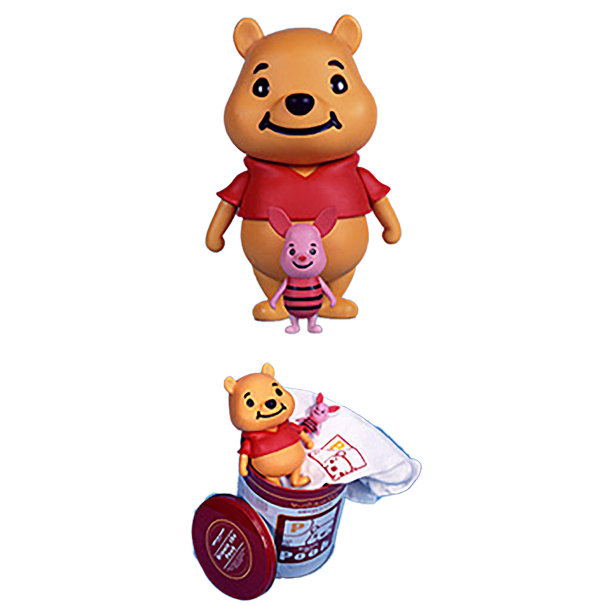 ちびくまcocolilou toybear 【お取置き中】布花 ビオラとすみれ プー＆ピグレット（オリーブ・ルーム限定） | MEDICOM TOY OFFICIAL STORE
