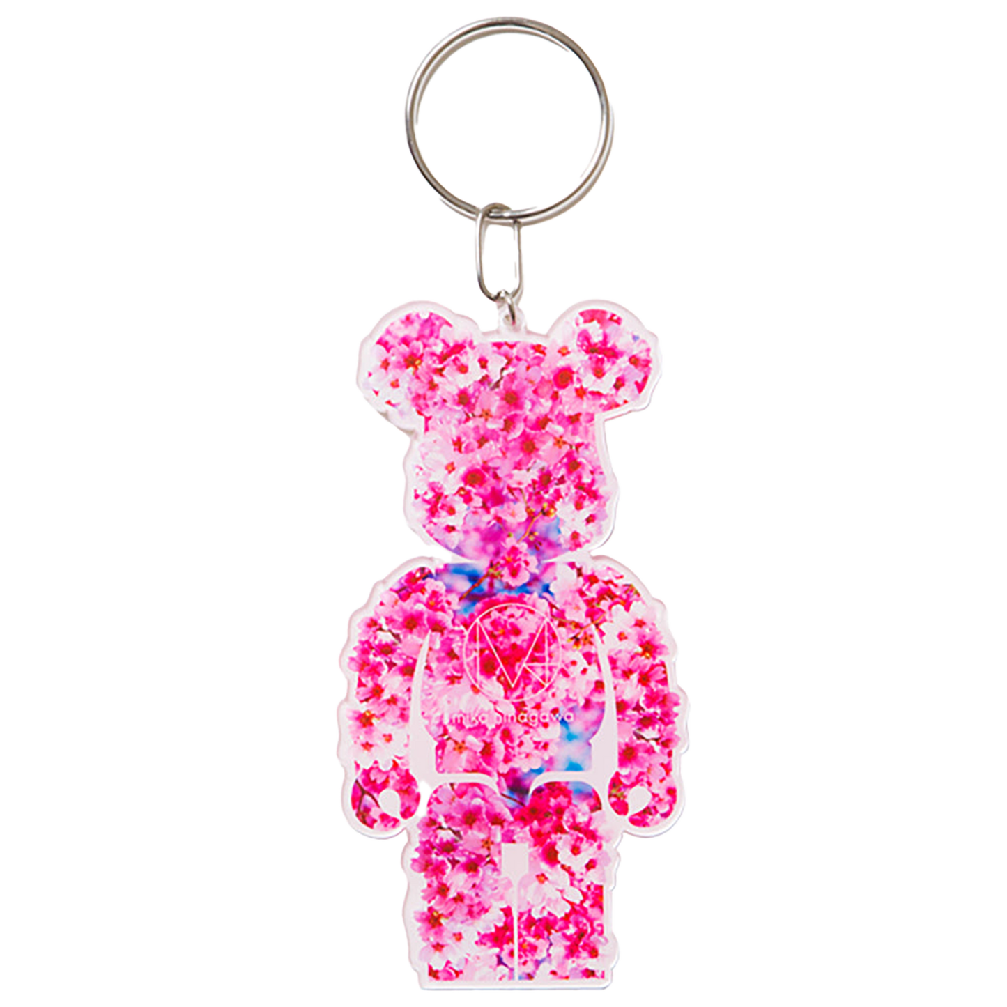 MLE M / mika ninagawa シリーズ『SAKURA』 BE@RBRICK アクリルキーホルダー