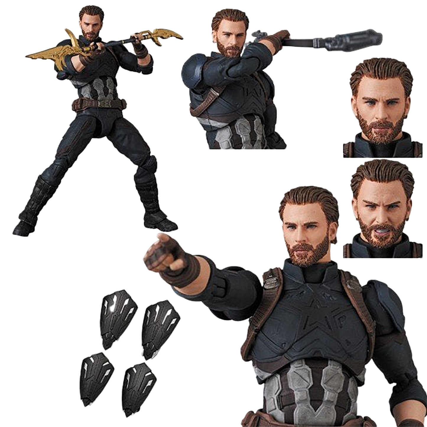 MAFEX CAPTAIN AMERICA (INFINITY WAR Ver.)