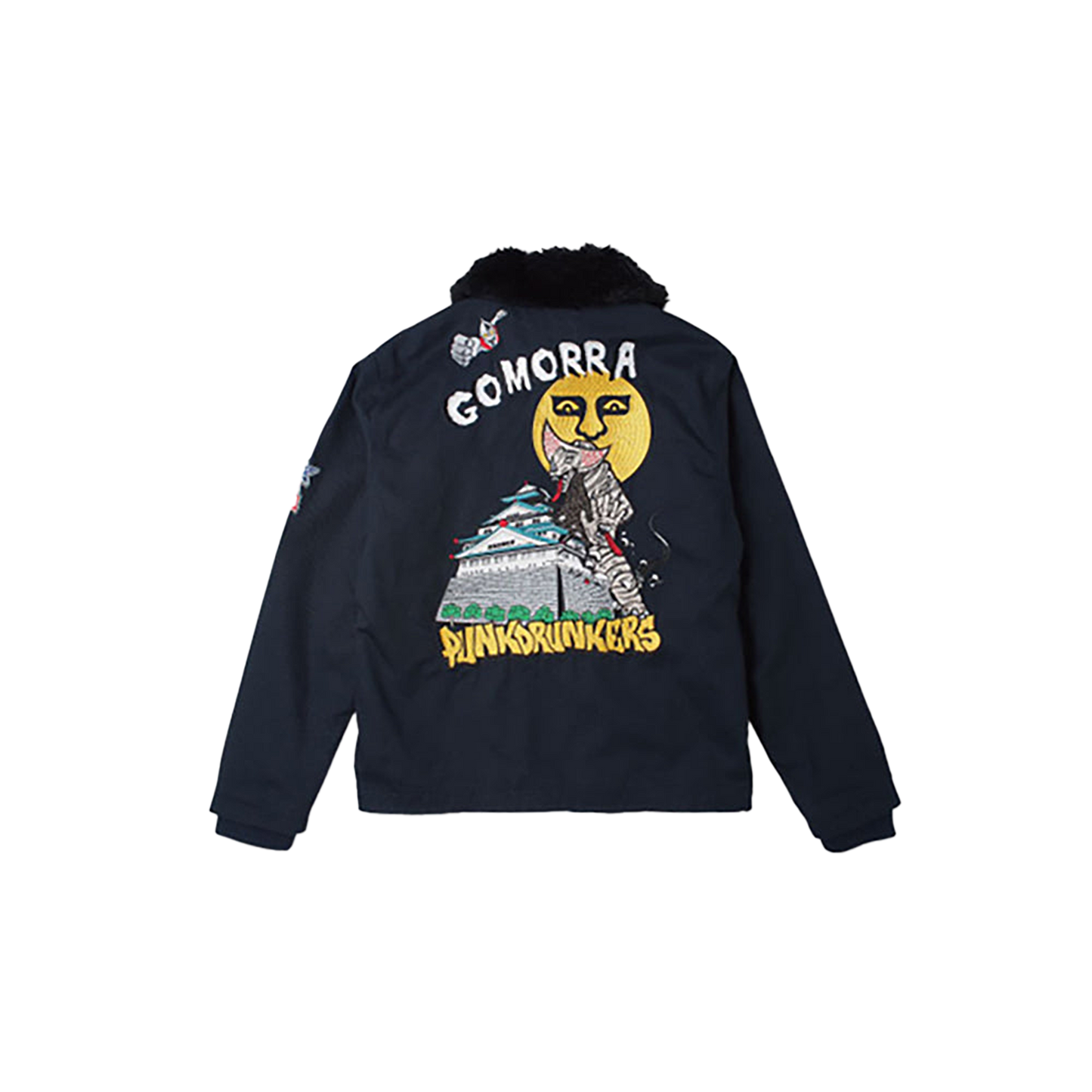 ゴモラデッキJKT(BEIGE / NAVY)