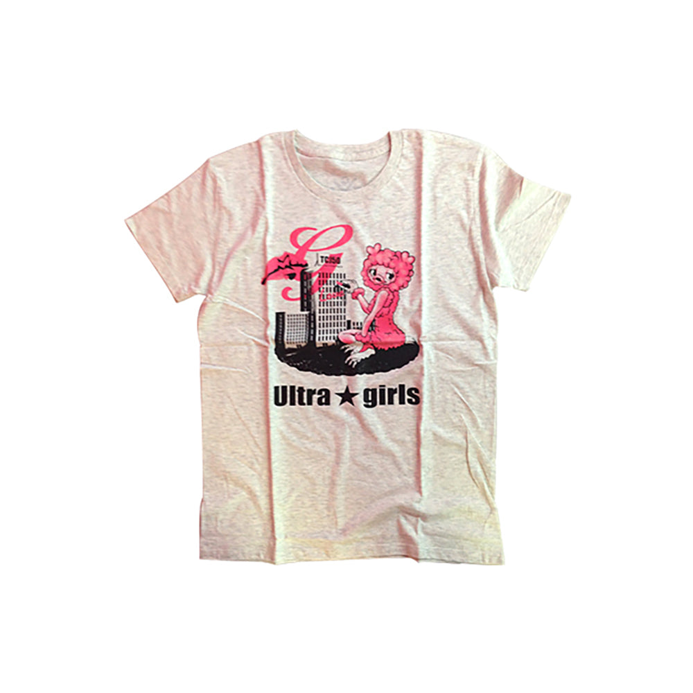 Ultra★girls Tシャツ(WHITE / GRAY)_2