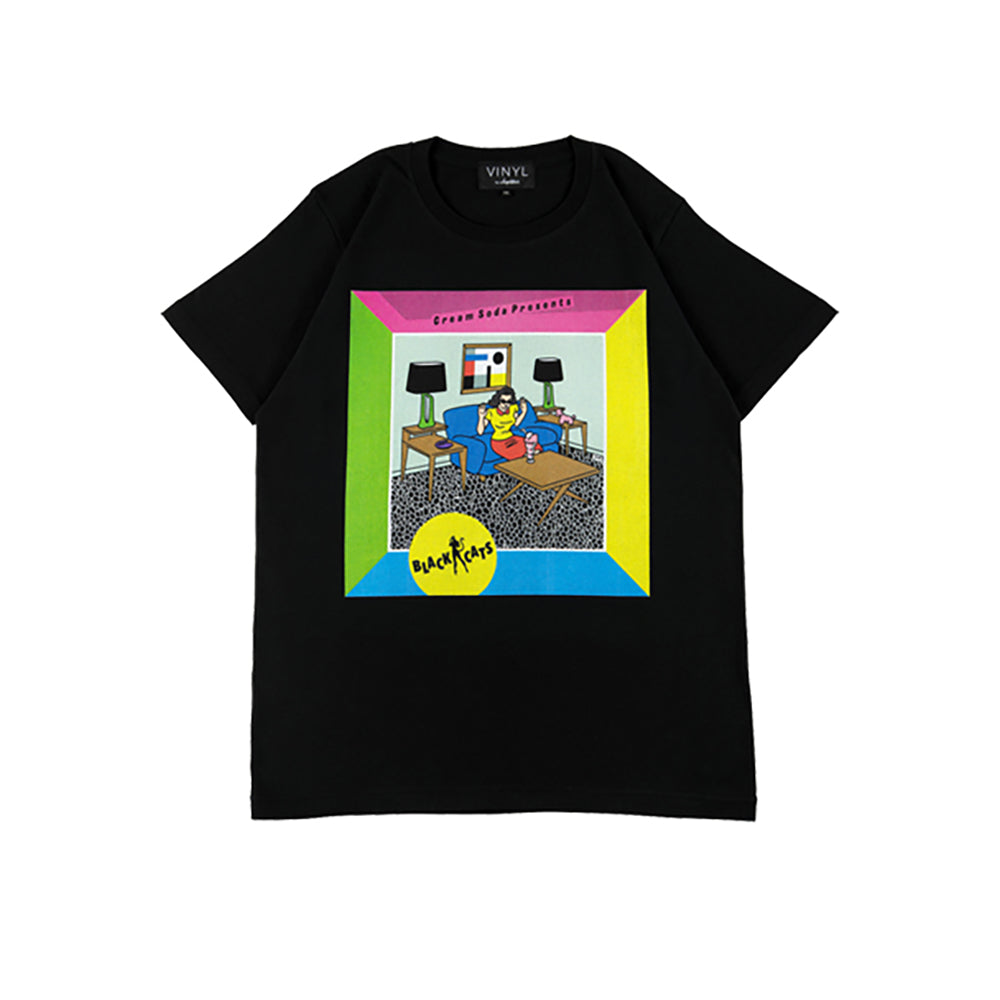 VINYL “BLACK CATS” TEE CREAM-SODA PRESENTS_4
