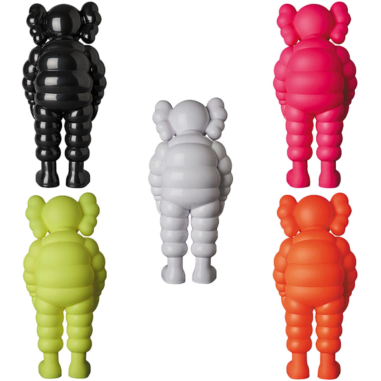 KAWS WHAT PARTY WHITE/BLACK/PINK/YELLOW/ORANGE
