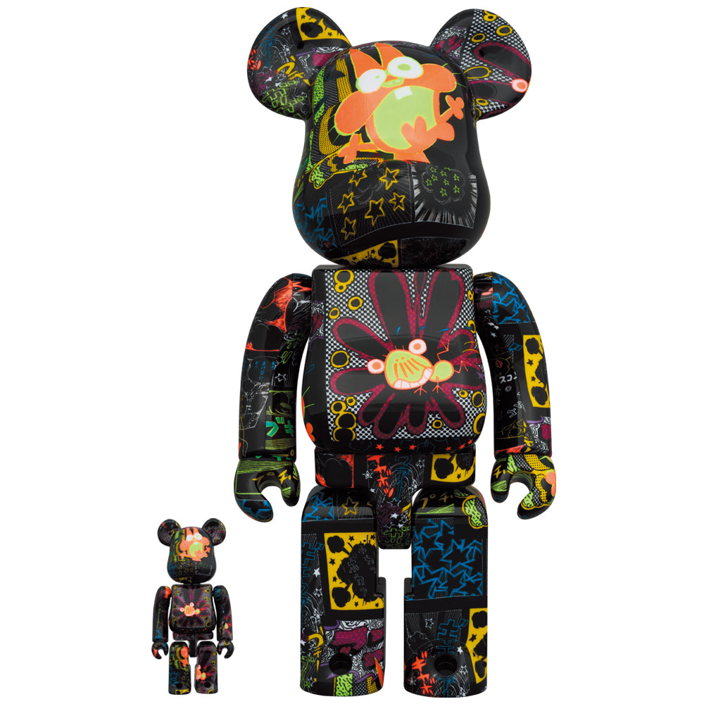 BE@RBRICK New Akatsuka Nyarome & Beshi 100% & 400% | MEDICOM TOY