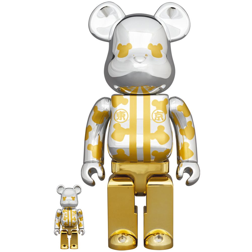 BE@RBRICK はっぴ東京 銀メッキ 100％ & 400％ | MEDICOM TOY OFFICIAL