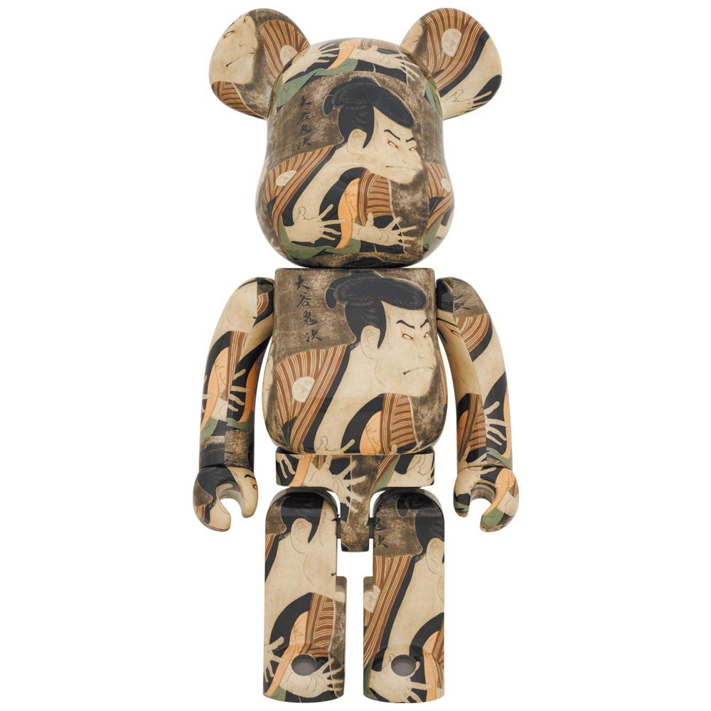 ベアブリック 東洲斎写楽 　三代目大谷鬼次の奴江戸兵衛　1000％ BE@RBRICK 東洲斎写楽 「三代目大谷鬼次の奴江戸兵衛」1000