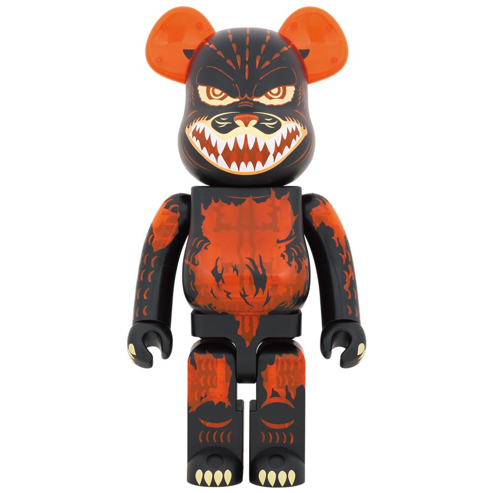 BE@RBRICK ゴジラVSデストロイア版 ゴジラ (メルトダウン：クリア