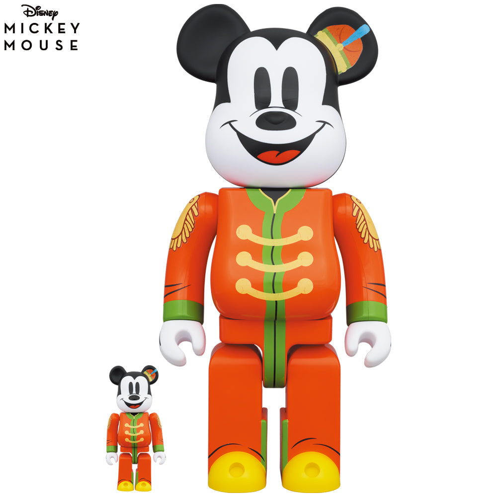 BE@RBRICK MICKEY MOUSE “The Band Concert” 100％ & 400％ | MEDICOM