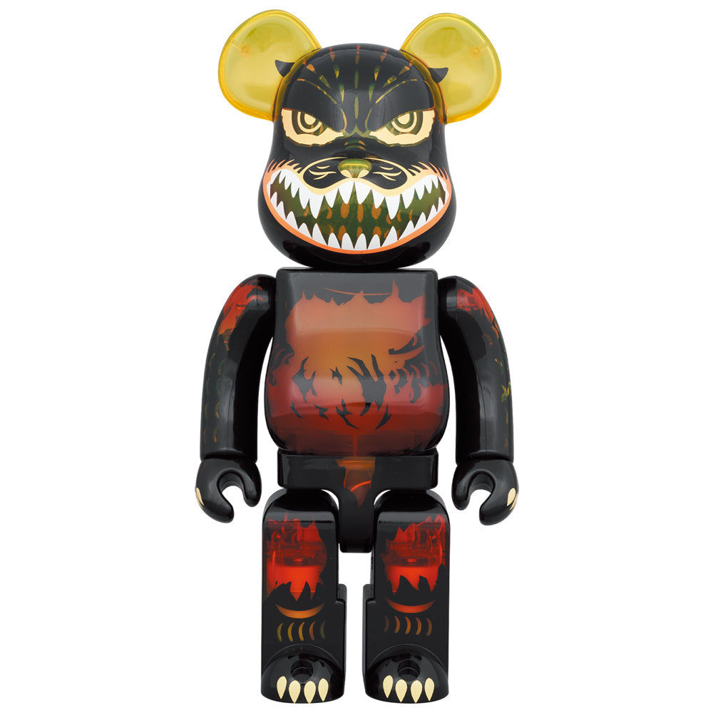 新品未開封★BE@RBRICK ゴジラ vs デストロイア 100% 400% BE@RBRICK ゴジラ VS デストロイア版ゴジラ (メルトダウン：クリア