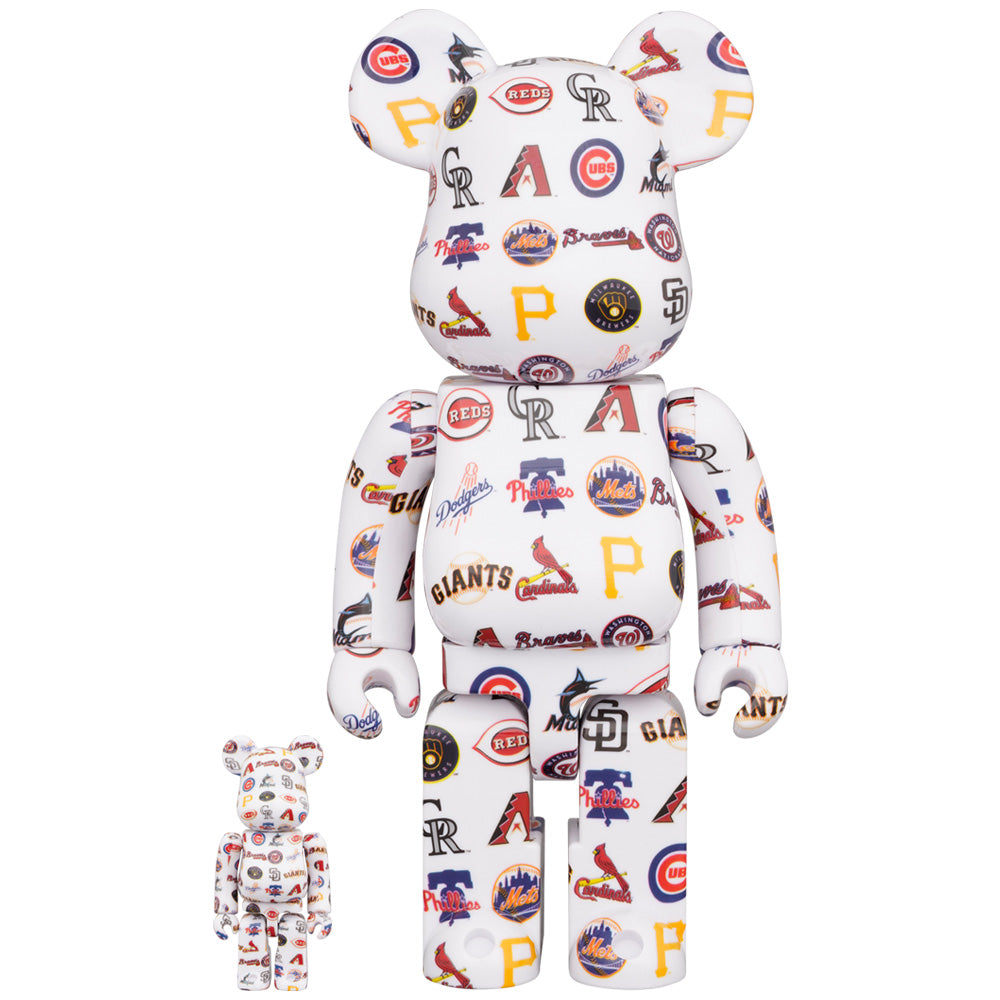 BE@RBRICK MLB NATIONAL LEAGUE (TM) 100％ & 400％ | MEDICOM TOY