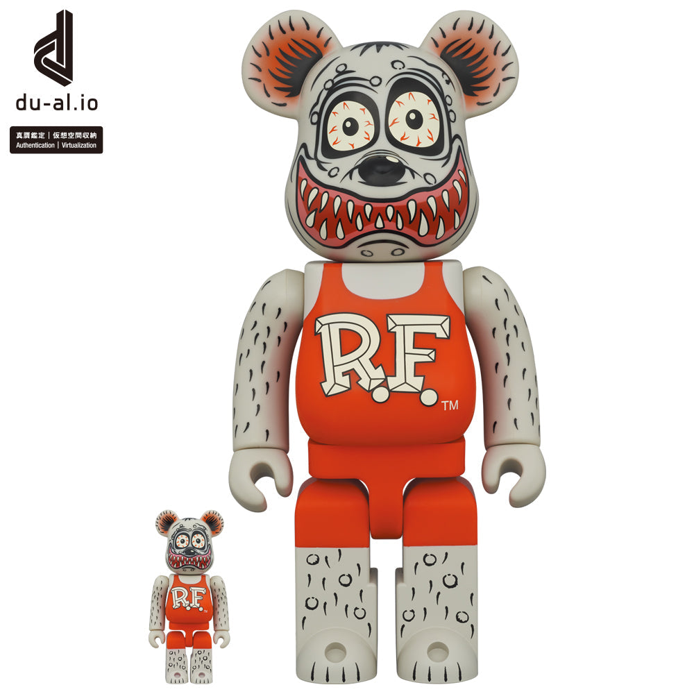 BE@RBRICK RAT FINK GRAY Ver.100％ & 400％ | MEDICOM TOY OFFICIAL STORE