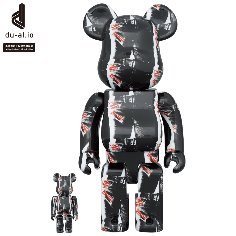 BE@RBRICK Andy Warhol × The Rolling Stones ”Sticky Fingers” 100