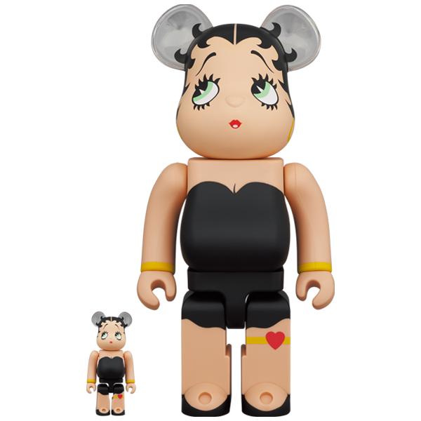 その他 BE@RBRICK 100%&400% Betty Boop BE@RBRICK Betty Boop(TM) BLACK Ver. 100％ ＆ 400％ | MEDICOM TOY