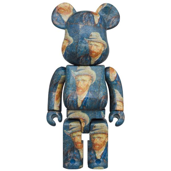 BE@RBRICK「Van Gogh Museum」Self-Portrait with Grey Felt Hat 1000