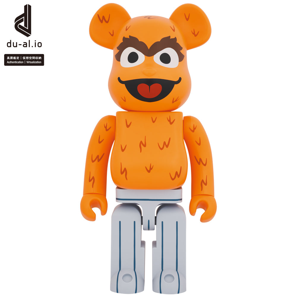 BE@RBRICK OSCAR THE GROUCH (The Original Orange Fur Ver.) 1000