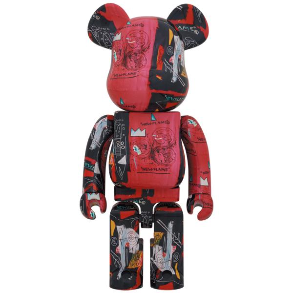 BE@RBRICK  Andy Warhol ×  BASQUIAT #1 BE@RBRICK Andy Warhol × JEAN-MICHEL BASQUIAT #1 1000％ | MEDICOM