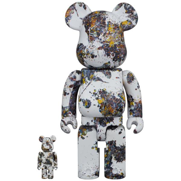 BE@RBRICK Jackson Pollock Studio(SPLASH) 100％ & 400％ | MEDICOM