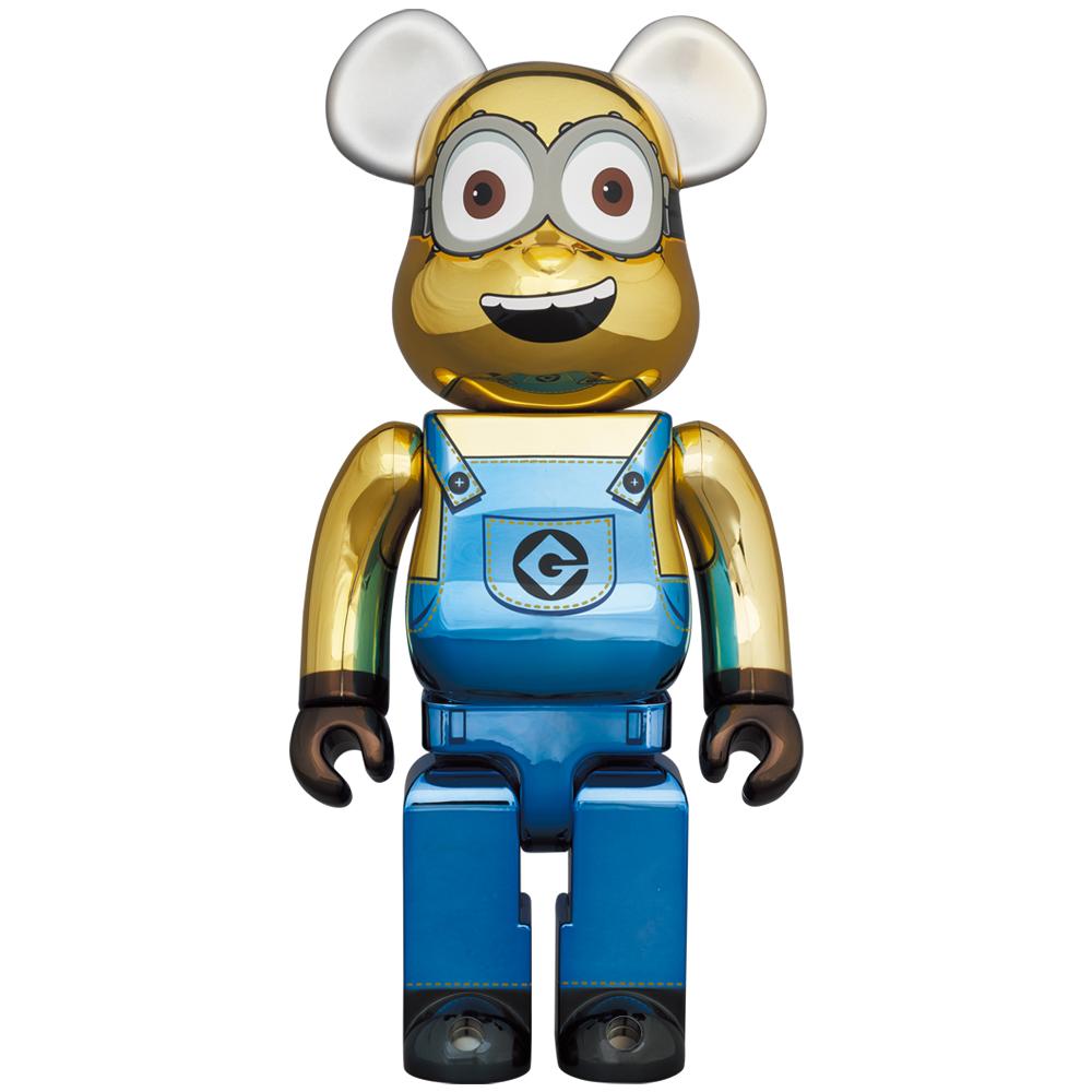 ミニオンBE@RBRICK DAVE CHROME Ver. 1000％即日発送 BE@RBRICK DAVE CHROME Ver. 1000％ | MEDICOM TOY OFFICIAL STORE