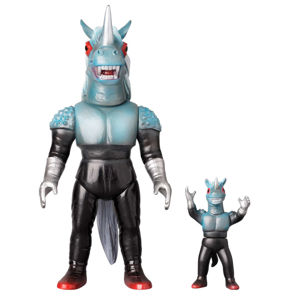 1期ブラックホース　スタンダード　ソフビ　メディコムトイ　キカイダー　未開封新品 ブラックホース(新色)+ミニソフビ (人造人間キカイダーより) | MEDICOM
