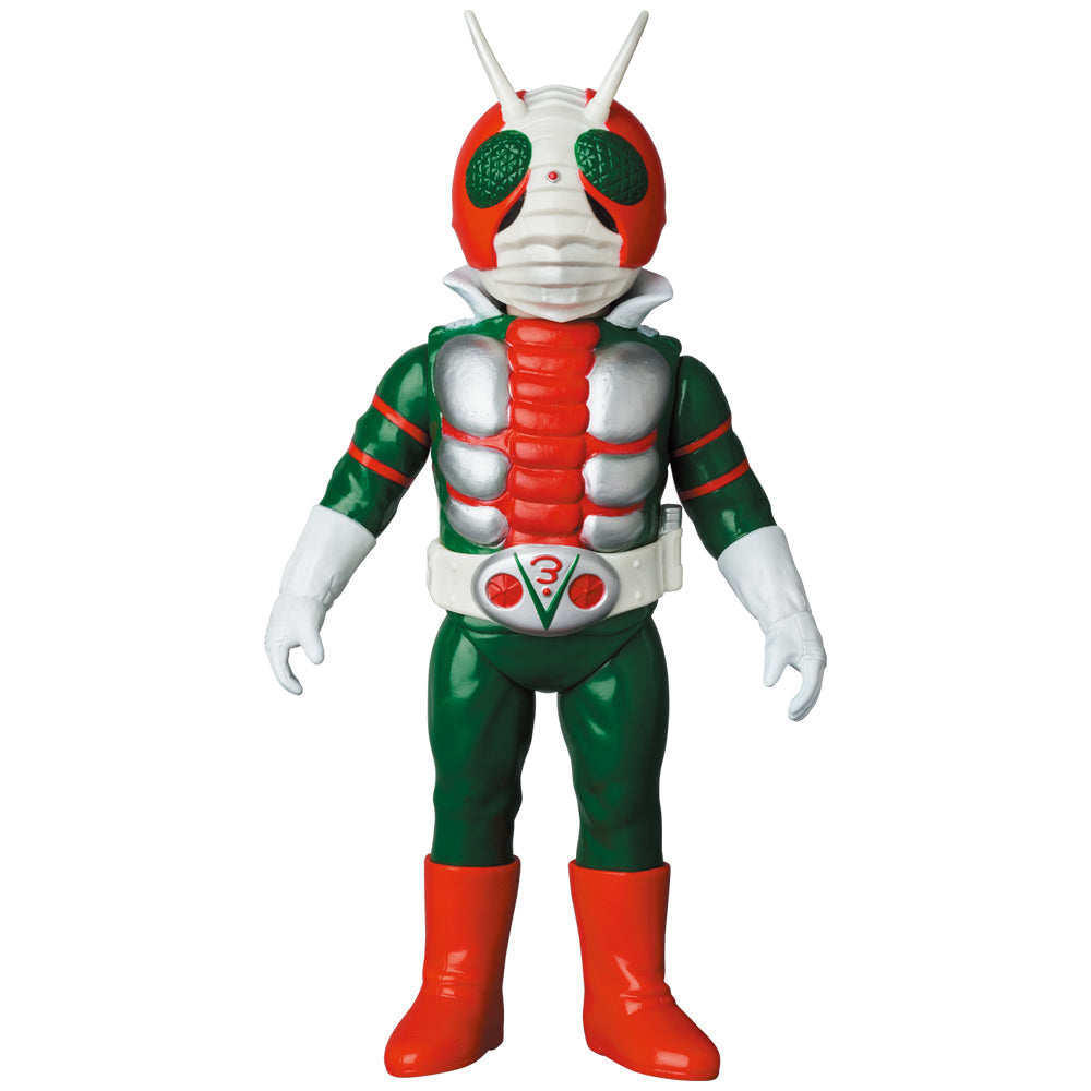メディコム 東映レトロソフビコレクション　仮面ライダーＶ3 (ビニールマフラー版 仮面ライダーV3 (ビニールマフラー版) (仮面ライダーV3より