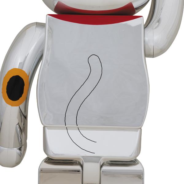 BE@RBRICK Manekineko Silver Plated 2 1000%【Lottery sale item: Cannot be purchased with other items】《Planned to be shipped in late May 2020》