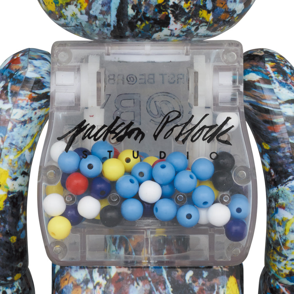 MY FIRST BE@RBRICK B@BY Jackson Pollock Studio Ver.100% & 400%