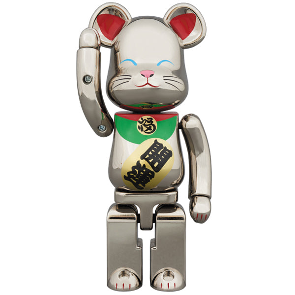 超合金 BE@RBRICK 招き猫 銀メッキ弐 200％ 超合金 BE@RBRICK 招き猫 銀メッキ弐 | MEDICOM TOY OFFICIAL STORE