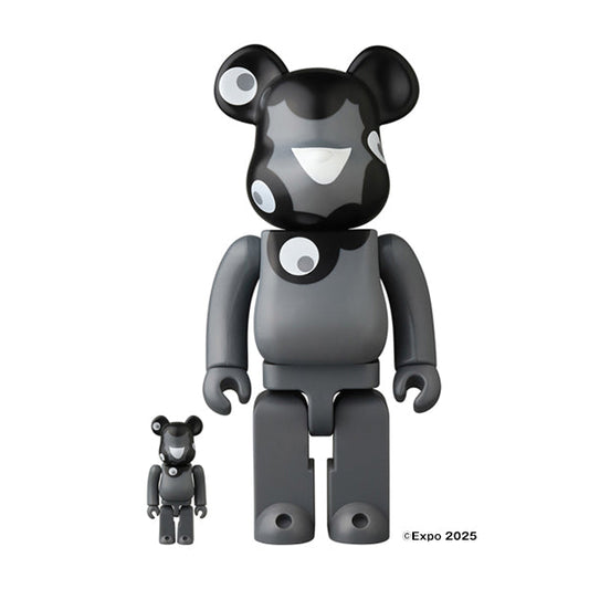 BE@RBRICK ミャクミャク （モノクロVer.） 100％ & 400％ ／6月29日(月)11時より一部店舗にて受注開始