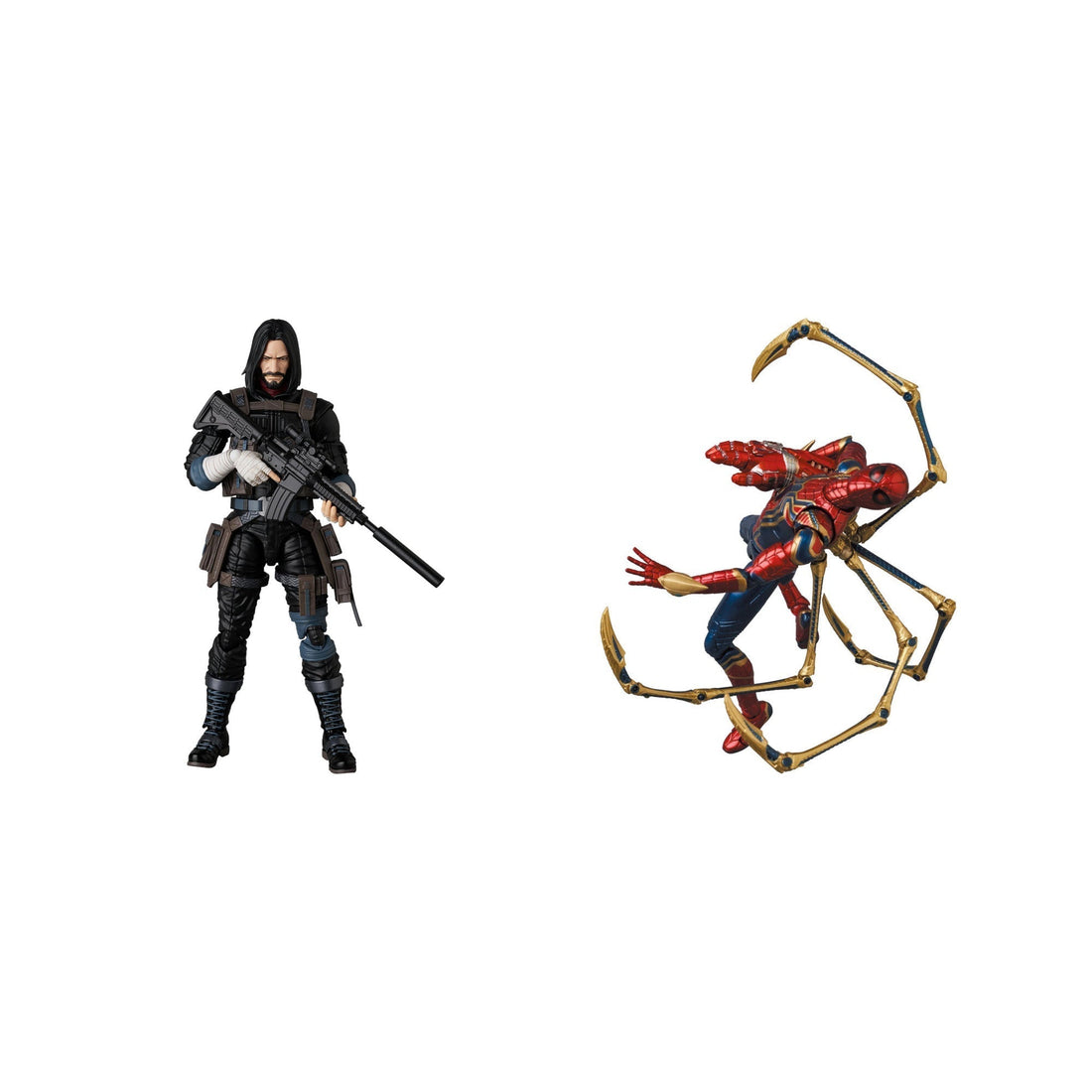 新商品発売のお知らせ(MAFEX BRZRKR "B"、MAFEX IRON SPIDER（ENDGAME Ver.） RENEWAL Ver.) 8月22日(土)より