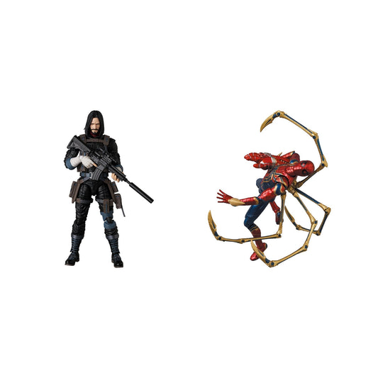 新商品発売のお知らせ(MAFEX BRZRKR "B"、MAFEX IRON SPIDER（ENDGAME Ver.） RENEWAL Ver.) 8月22日(土)より