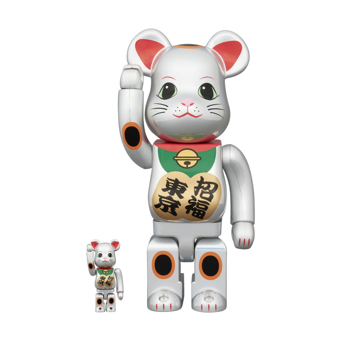 限定品発売のお知らせ(BE@RBRICK 招き猫 招福・東京 深銀メッキ 100％ & 400％)／8月25日(火)12時より